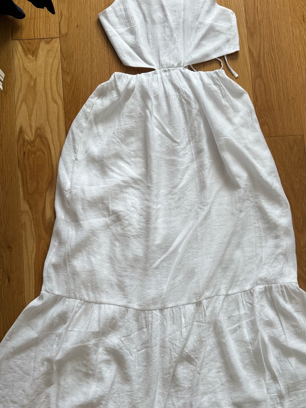 NEW W TAGS Abercrombie White Cutout Sundress